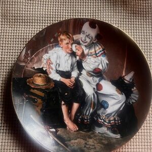 Norman Rockwell Decorative Plate “A Travelers Pal” Plate #1940 of this edition